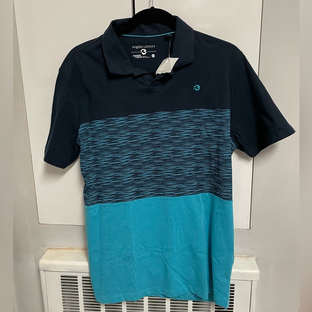 🥰NWT Blue Polo Shirt M